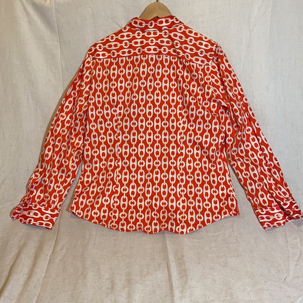 Chain Pattern Button Down - Picture 2 of 5
